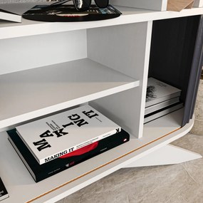 Konzolasztal Stor - White, Anthracite