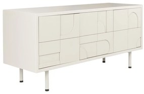 Világosszürke komód 55x120x40 cm Funk – White Label