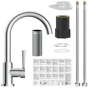 Schütte 79116 - CORNWALL konyhai csaptelep, fényes króm