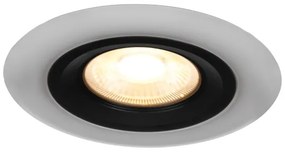 Eglo 900915 - KÉSZLET 3x LED Beépíthető lámpa CALONGE 3xLED/4,8W/230V fekete
