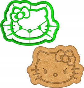 Forma Lyukasztó Sütemény- és Mézeskalácsvágó Halloween Cica Macska