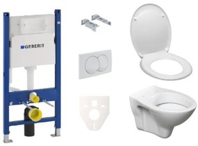 Ceramia S-Line fali WC szett + Geberit Duofix modul Delta 20 fehér nyomólappal SIKOGES5D0