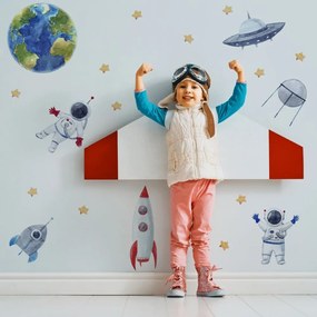 Gario Falmatrica gyerekeknek Solar system - Föld, űrhajósok, rakéták és UFO-k