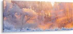 Kép - fagyos hajnal (120x50 cm)