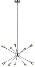 Feiss JAX FE-JAX10-PN Csillár 10x3,5W/G9 3000K 3200LM
