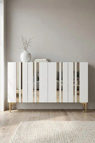 Mia 120 - White, Gold