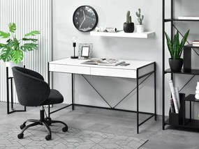 PC asztal Unica (fehér + fekete). 1109851