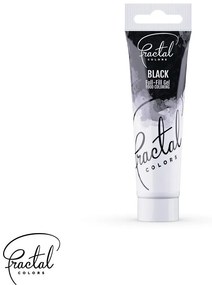 Fractal Full-Fill Gél Állagú Ételszínezék - Fekete, 30g