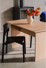 Fekete rakásolható étkezőszék Wem – noo.ma