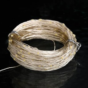 meleg fehér fényű LED-szalag 150 LED-el 15 m