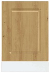 vidaXL mosogatógép panel Kalmar kézműves tölgy 45x1,5x67 cm gépi fa