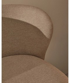 Bézs bárszék (ülésmagasság 75,5 cm) Ciselia – Kave Home