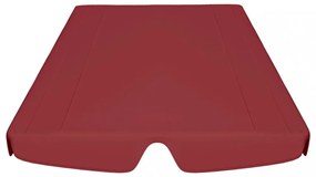 bordó csere ponyva kerti hintaágyhoz 150/130 x 105/70 cm