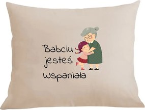 Párna párnahuzat Nagymama napja Nagymama vagy Nagyszerű Ajándék