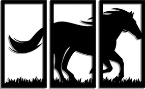 Áttört Kép Panel Dekoráció Ló 170CM XXXL Színek