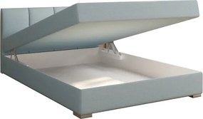 Boxpring ágy 120x200, mentol, RIANA KOMFORT