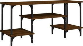 vidaXL barna tölgyszínű szerelt fa TV-szekrény 102 x 35 x 45,5 cm