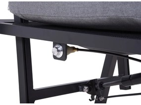 Szürke fém kerti szék Sintra – Garden Pleasure