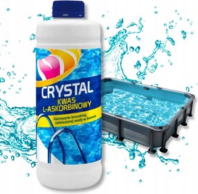 L-aszkorbinsav Medence Vegyszer Gamix Kristály 1L Anti Barna Víz