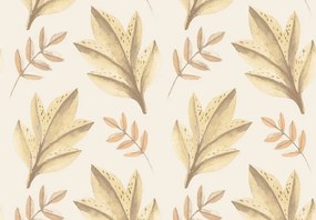Parato Cristiana Masi Momi Leafy barna-bézs leveles vlies tapéta – 4416