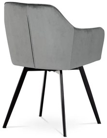 Szürke Bársony Étkezőszék. DCH-425 GREY4