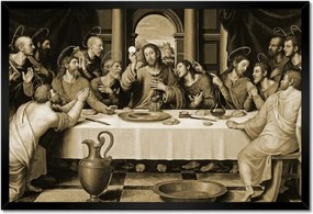 Poszterek keretben 60x40 Utolsó vacsora