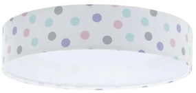 LED mennyezeti lámpa GALAXY KIDS LED/24W/230V színes pöttyökkel