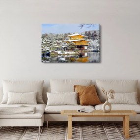 Kép - Kinkakuji, Japán (90x60 cm)