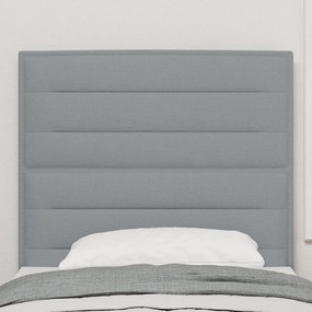 Fejtámla Csíkos Design Világosszürke 80 cm Szövet