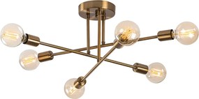 Flower mennyezeti lámpa, vintage