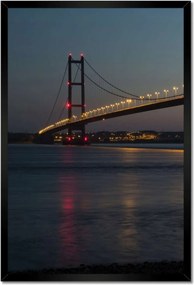 Poszterek keretben 40x60 Híd lámpákkal