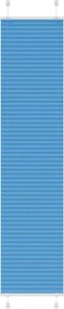 vidaXL pliszírozott redőny kék 50x200 cm szövetszélesség 49,4 cm