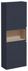 Alacsony fürdőszobai szekrény VitrA Root 55x155x25 cm kék matt ROOTN55TM
