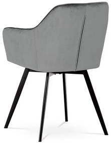 Szürke Bársony Étkezőszék. DCH-425 GREY4