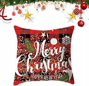 Díszpárnahuzat karácsonyra 45 x 45 cm