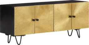 vidaXL tömör mangófa TV-szekrény 110 x 30 x 45 cm