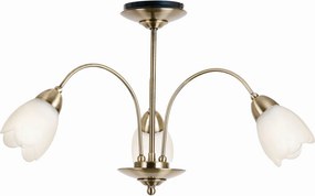 Endon PETAL 124-3AB Plafonlámpa 3x40W/E14 IP20