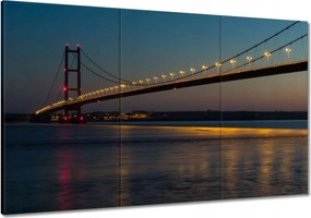 Festmények 120x80 Megvilágított híd