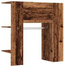 előszobaszekrény Régi fa 97,5x37x99 cm Gépelt fa