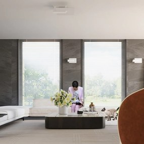 Fehér mennyezeti lámpa üveg búrával 40x47.5 cm Parola – Sollux