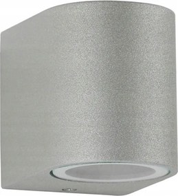 Kerti fali lámpa Led Kültéri homlokzati lámpa GU10 Ezüst Boston