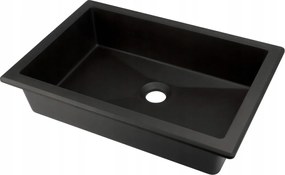 Correo nero Gránit Mosdó 500x350 mm (CQR_NU5U) /po/