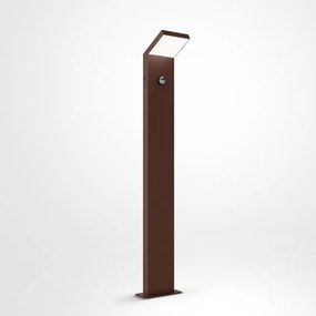 Brilagi - RIANO kültéri LED lámpa mozgásérzékelővel LED/8W/230V barna IP65 80 cm