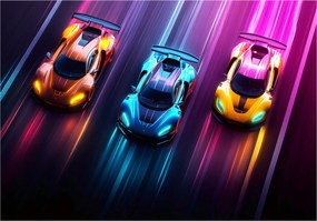 Fotótapéta Neon Adrenalin Sebességkifejezés 416x290 vinil +ragasztó