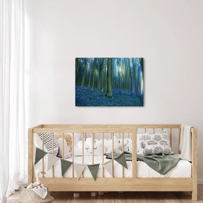 Kép - Kék erdő (70x50 cm)