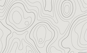 Flizelin tapéta Divatos 3D fali ragasztó Folyékony vonalak 416x254 ragasztó