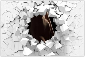 Poszterek 120x80 Természetes szépség Érzéki éjszakai tekintet