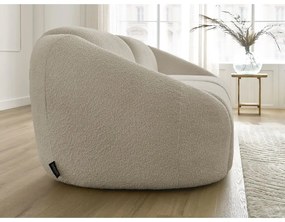 Bézs buklé kanapé 230 cm Tina – Bobochic Paris