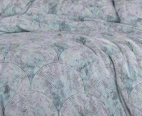 Pamut ágynemű Fancy kék 200x140cm+90x70cm TiaHome