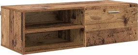 vidaXL Fából Készült Szekrény Öreg fa 100,5 x 39 x 30 cm Faanyag